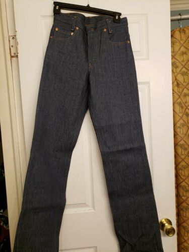 Vintage Levis 717- 0917 Student Fit Jeans Blue Denim 27 x 34  Zipper Fly