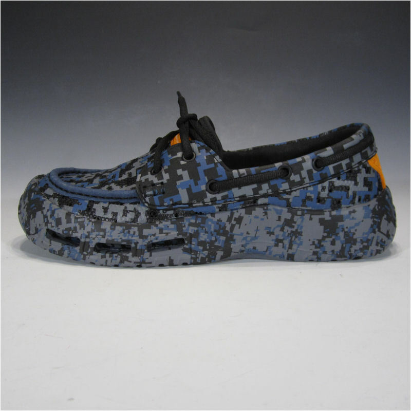 Soft Science The Fin 2.0 Mens Fishing Boat Shoes - Navy Digi Camo, Size 8