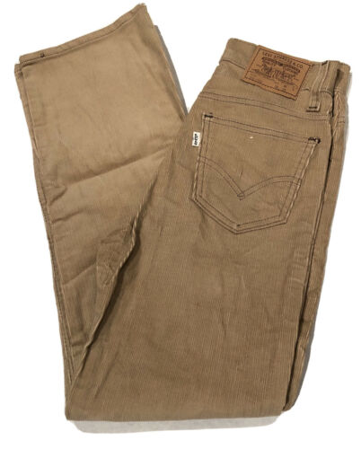 Levi's Children's Khaki Corduroy Pants/Jeans Size 14 W24 L26 Vintage
