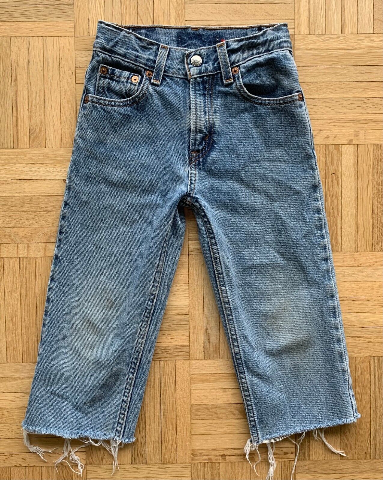 Vintage Levis Relaxed Fit Light Wash Denim Jeans Fits 4t Toddler