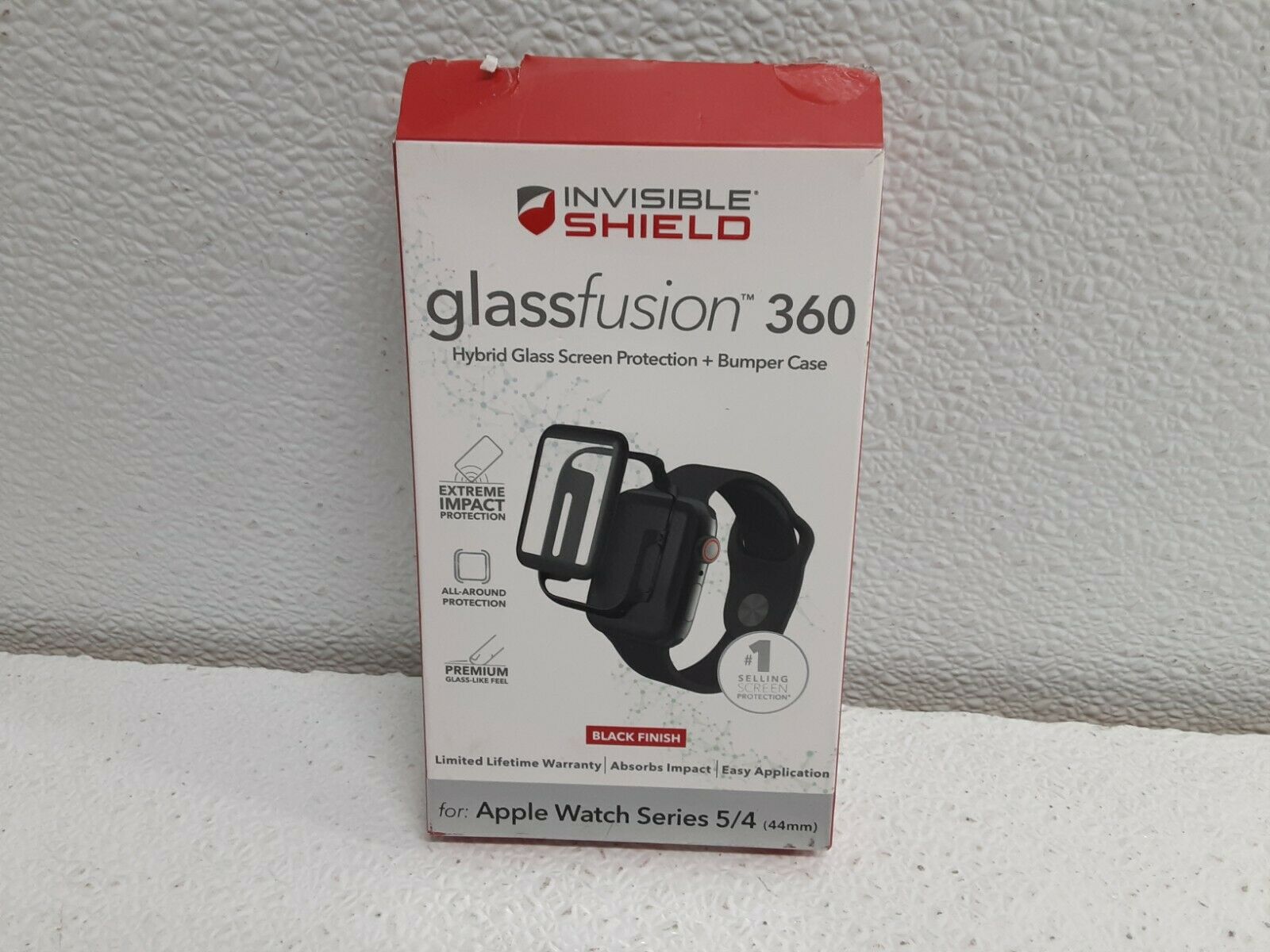 ZAGG - InvisibleShield 360 Screen Protector for Apple Watch Series 4,5 - 44mm