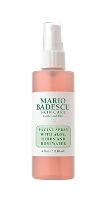 Mario Badescu Facial Spray with Aloe, Herbs and Rosewater (+3 Free samples)