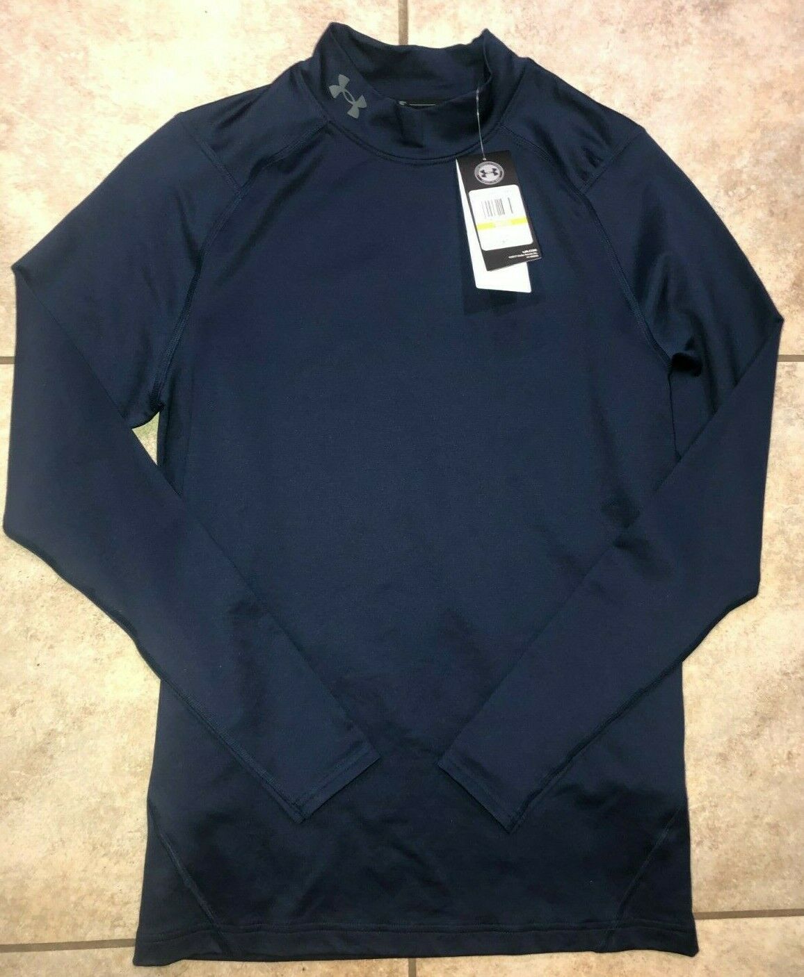 Mens Under Armour Coldgear Infrared Long Sleeve Golf Shirt 1356663 Sz S Nwt $70