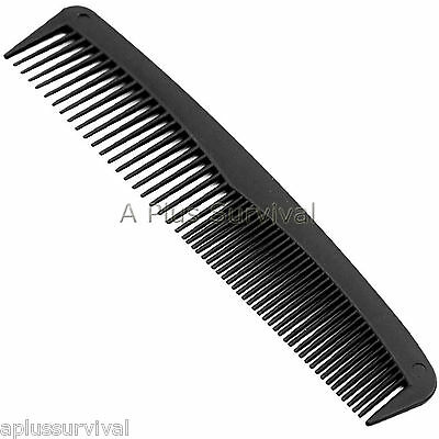 Lot Of 144 - 5" Plastic Hair Combs - Survival Kit