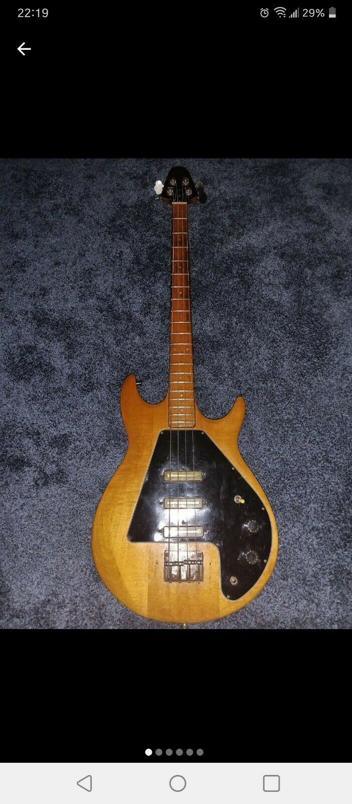 Gibson G3 Bass Guitar 1978