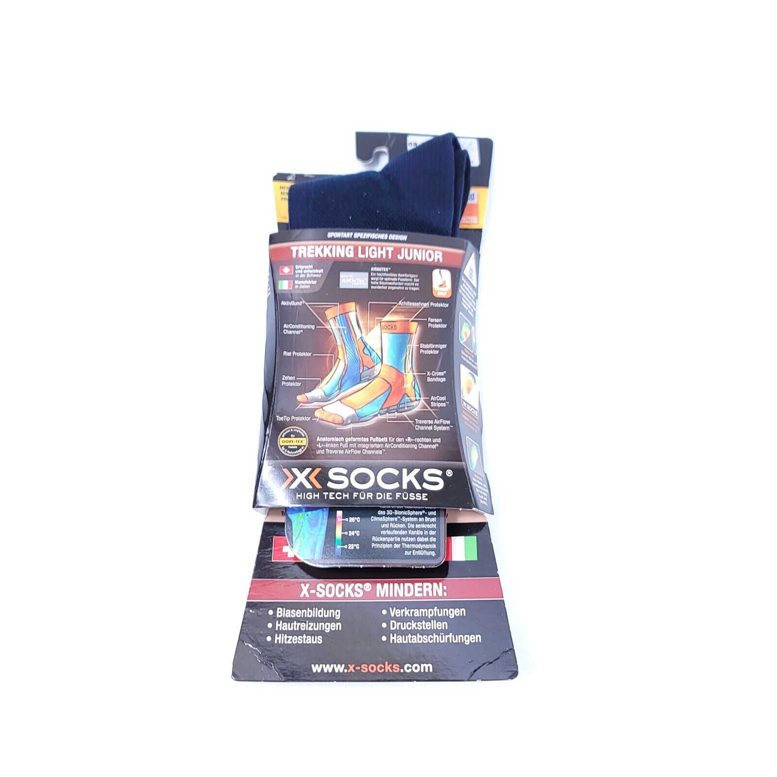 X - Socks Trekking Light Junior for Hiking Fast Free Shipping