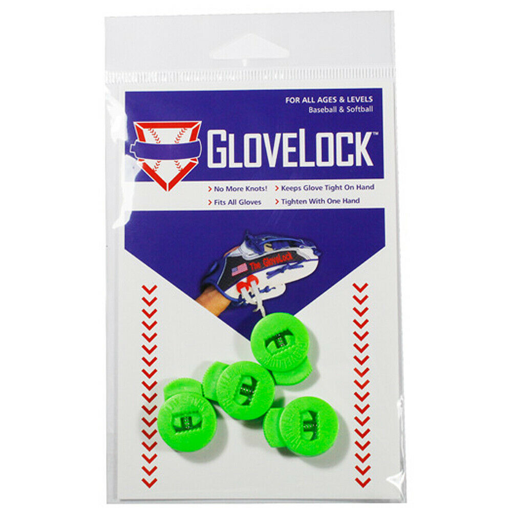 GloveLock 4 Pack Baseball & Softball Glove Lace Locker