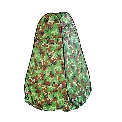 Gazelle Camo Portable Camping Toilet Pop Up Tent Privacy Shower Changing Room